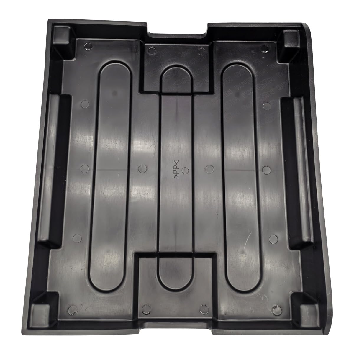 Boursin side detail highlighting mounting points for secure installation
