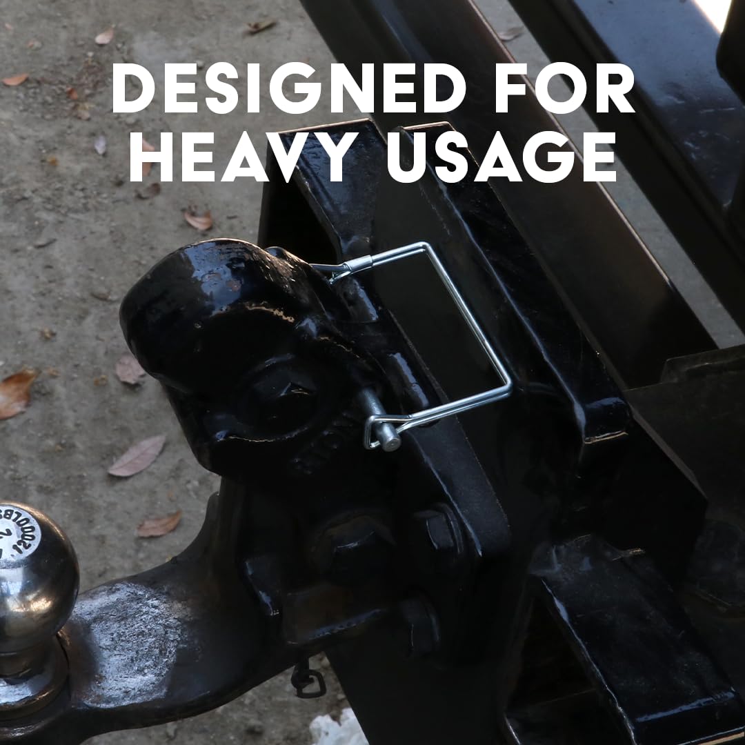 Boxer pin on trailer during loading illustrating reliable equipment fastening