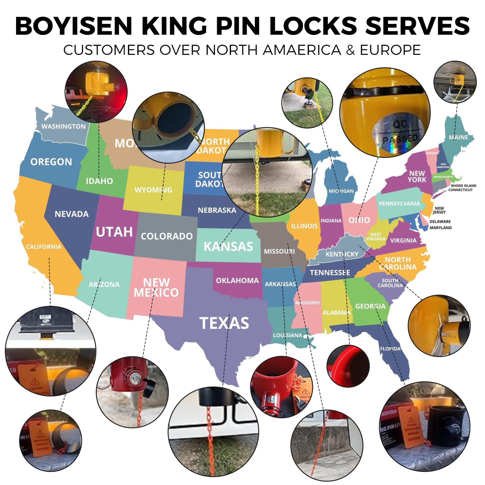 BOYISEN scale comparison with ruler illustrating compact size and fitment clarity benefit