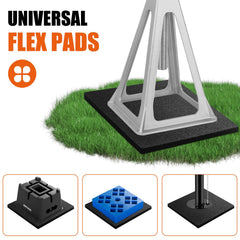 BOYISEN stacked pads demonstrating added height and load spread