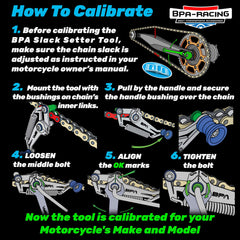 BPA-RACING beside a wrench showing scale and portability for workshop convenience
