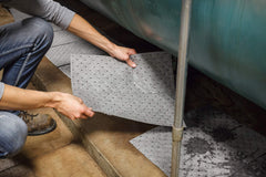 Brady perforation detail enabling controlled tear-off to reduce waste