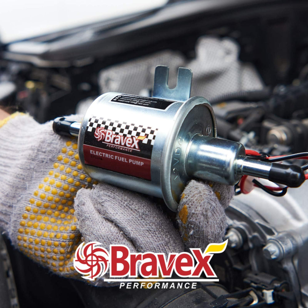 Bravex HEP-02A suction tube and inlet detail showing 12-inch reach capability