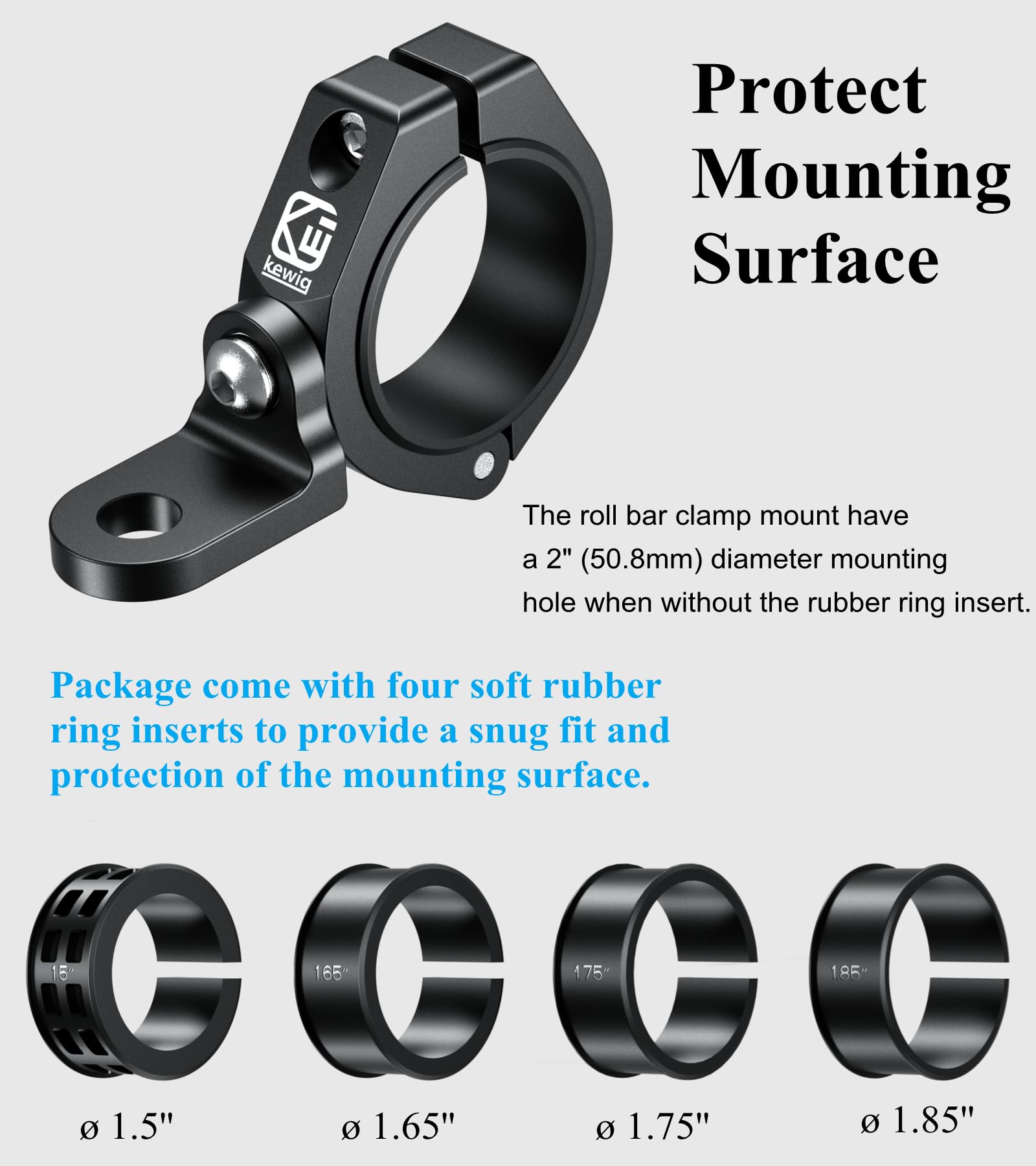 BRCOVAN 360-degree flag hole view showing adjustable mounting