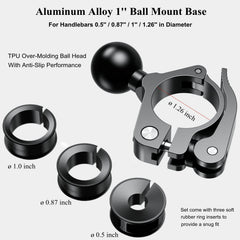 BRCOVAN clamp with four rubber inserts displayed for secure tailored fit