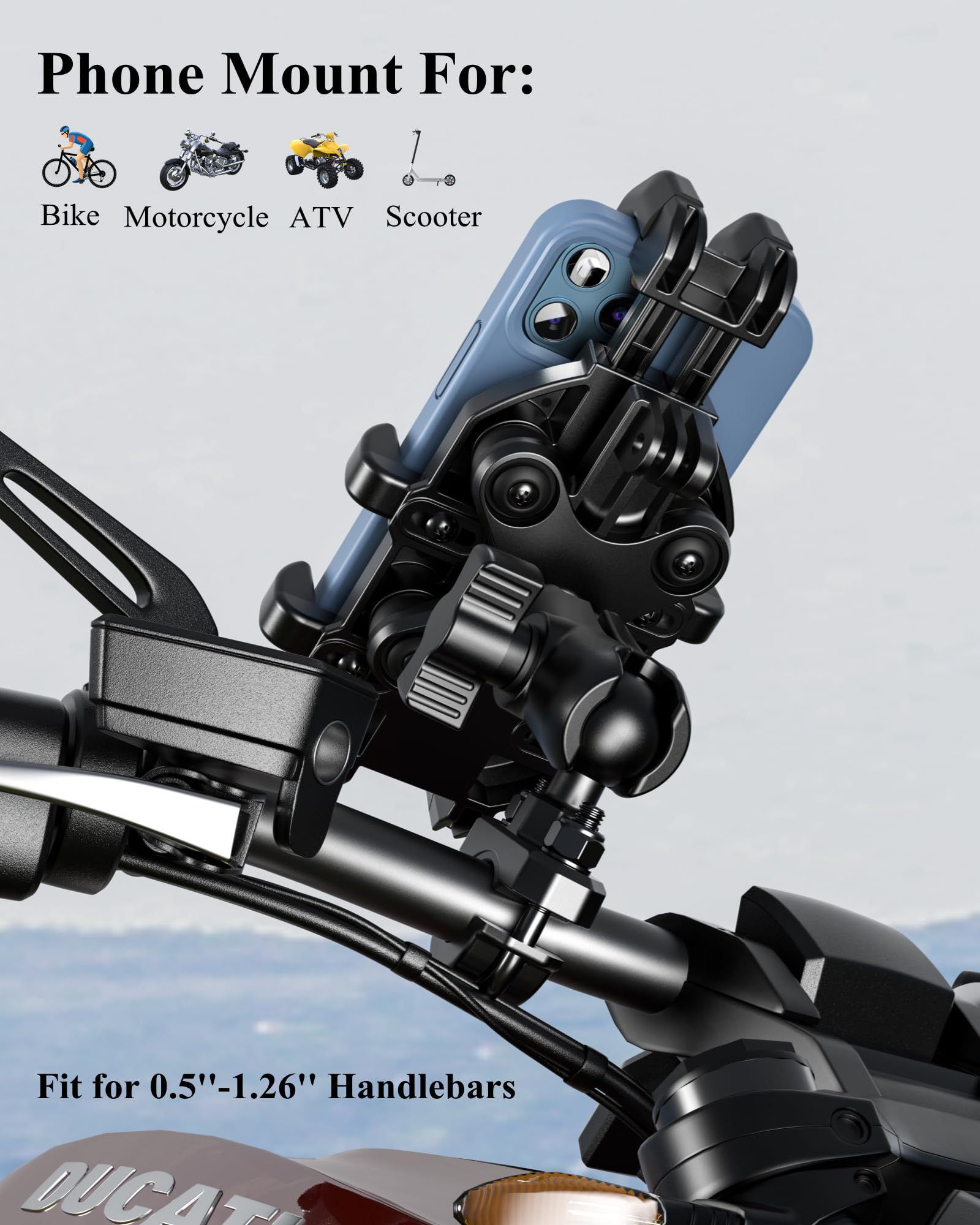 BRCOVAN close-up of eight-claw grip providing stable clamping benefit