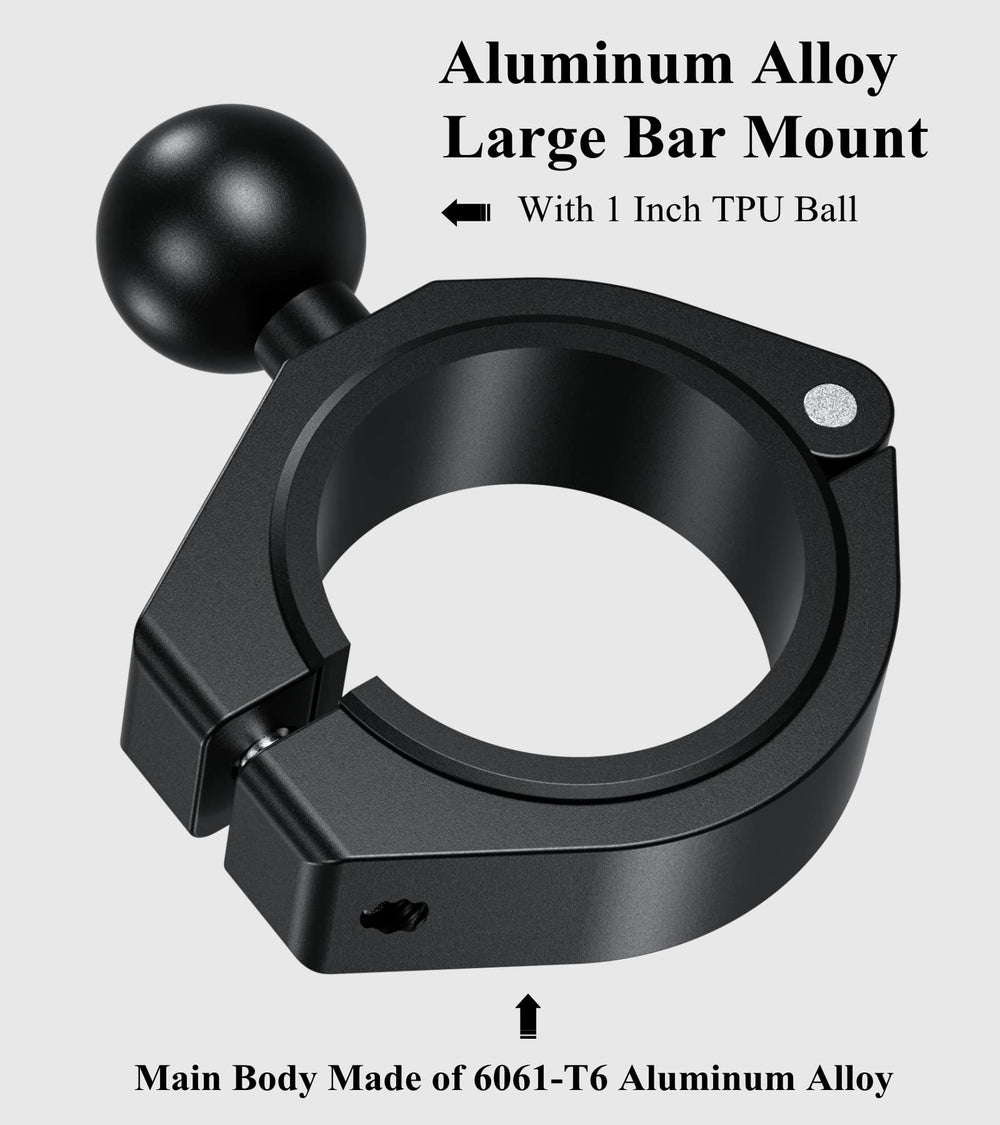 BRCOVAN close-up of TPU over-molded 1-inch ball offering non-slip grip