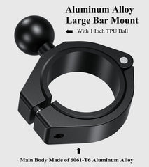 BRCOVAN close-up of TPU over-molded 1-inch ball offering non-slip grip