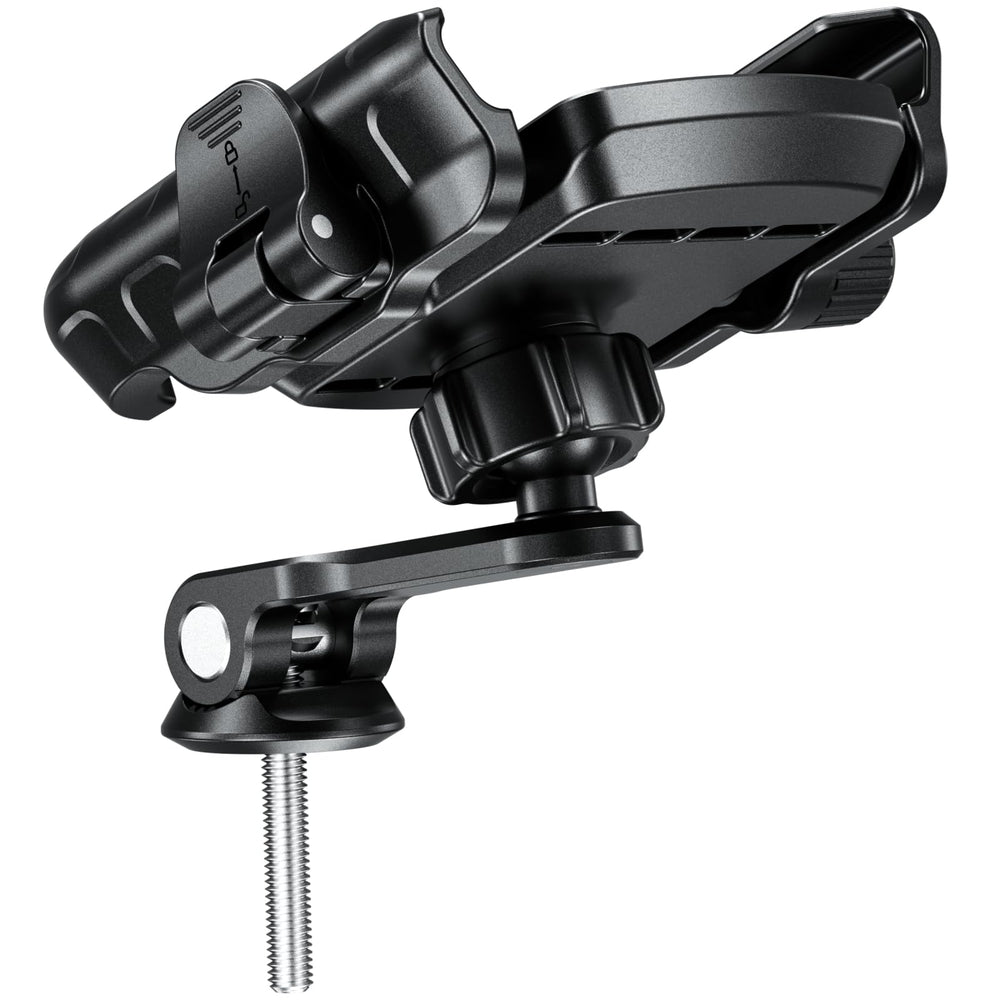 BRCOVAN front view mounted on stem showing stable phone placement and tidy install