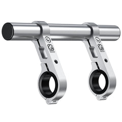 BRCOVAN front view of handlebar extender showing secure mount benefit