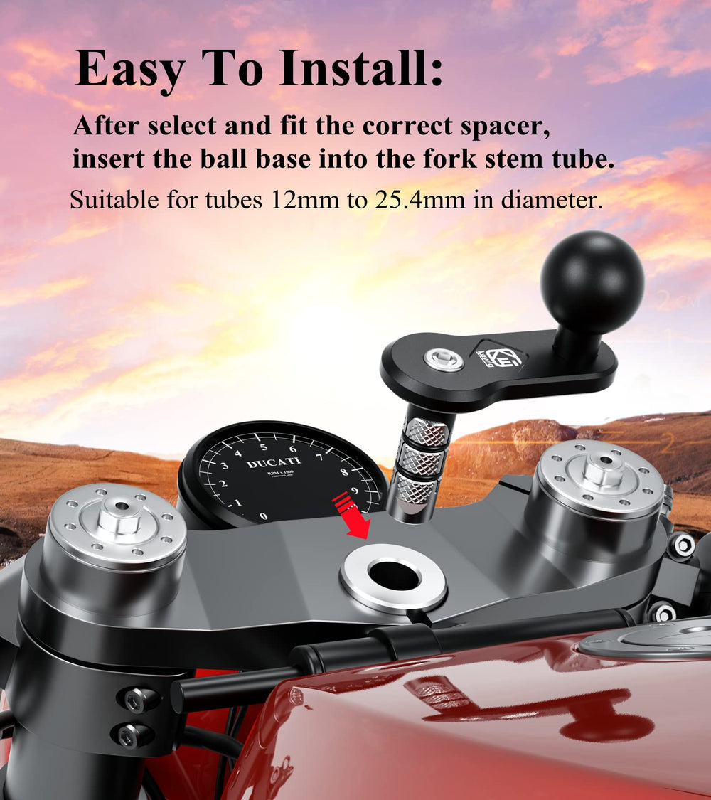 BRCOVAN kit with spacers and Allen wrench showing easy installation convenience