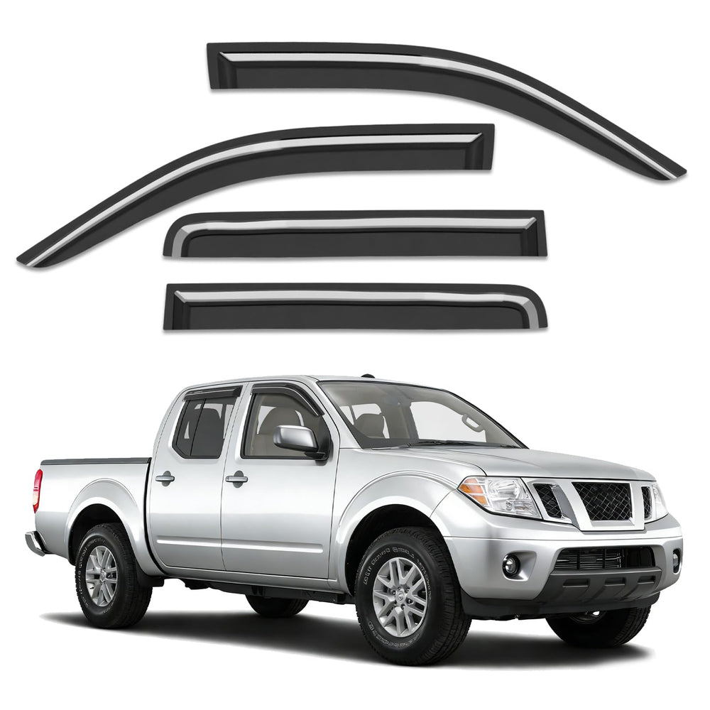Breejoy front-left installed on Frontier showing exact fit and sleek look