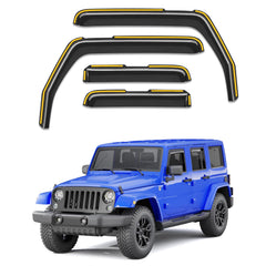 Breejoy front packaging on Jeep Wrangler JK showing fit and benefit