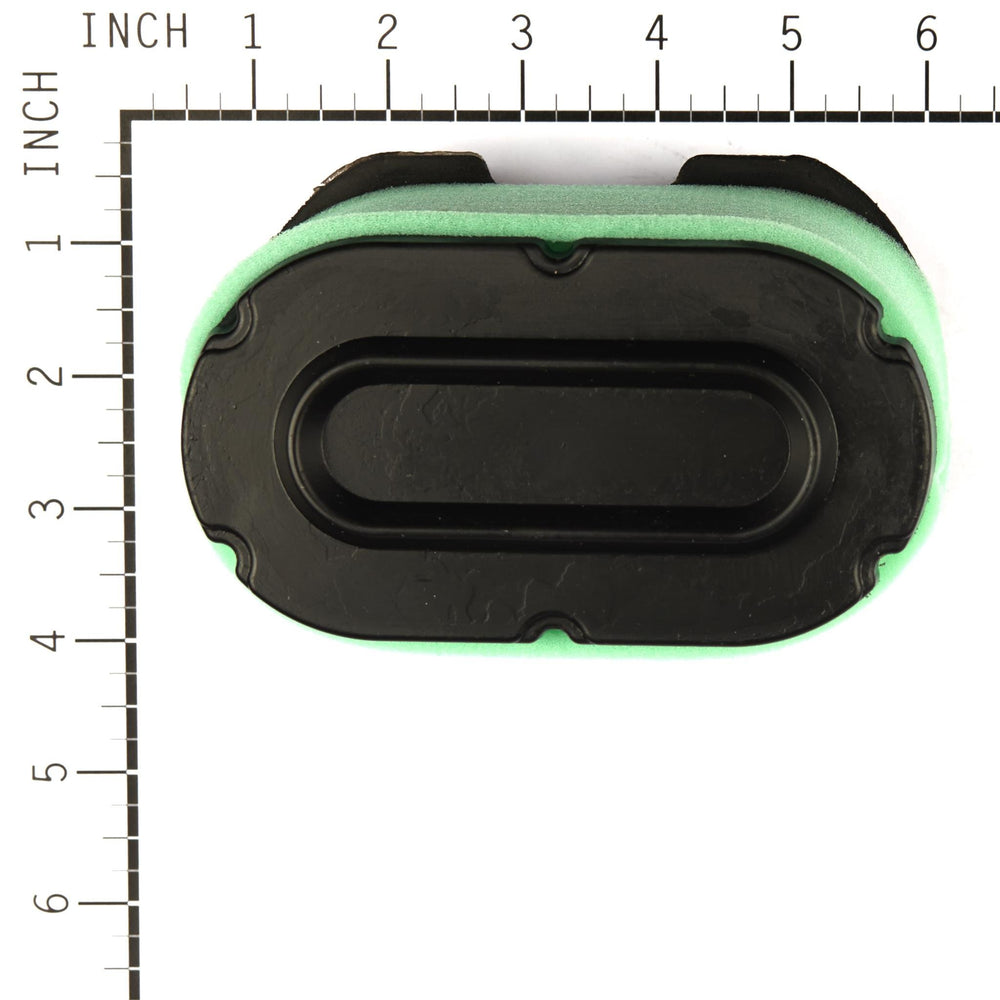 Briggs & Stratton filter side profile displaying compact shape for reliable airflow