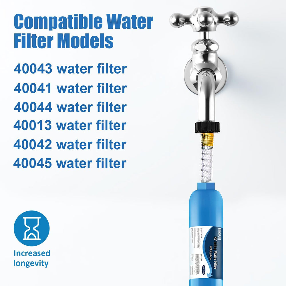Bringpure close-up of filter media window highlighting cartridge layers, ensures cleaner water