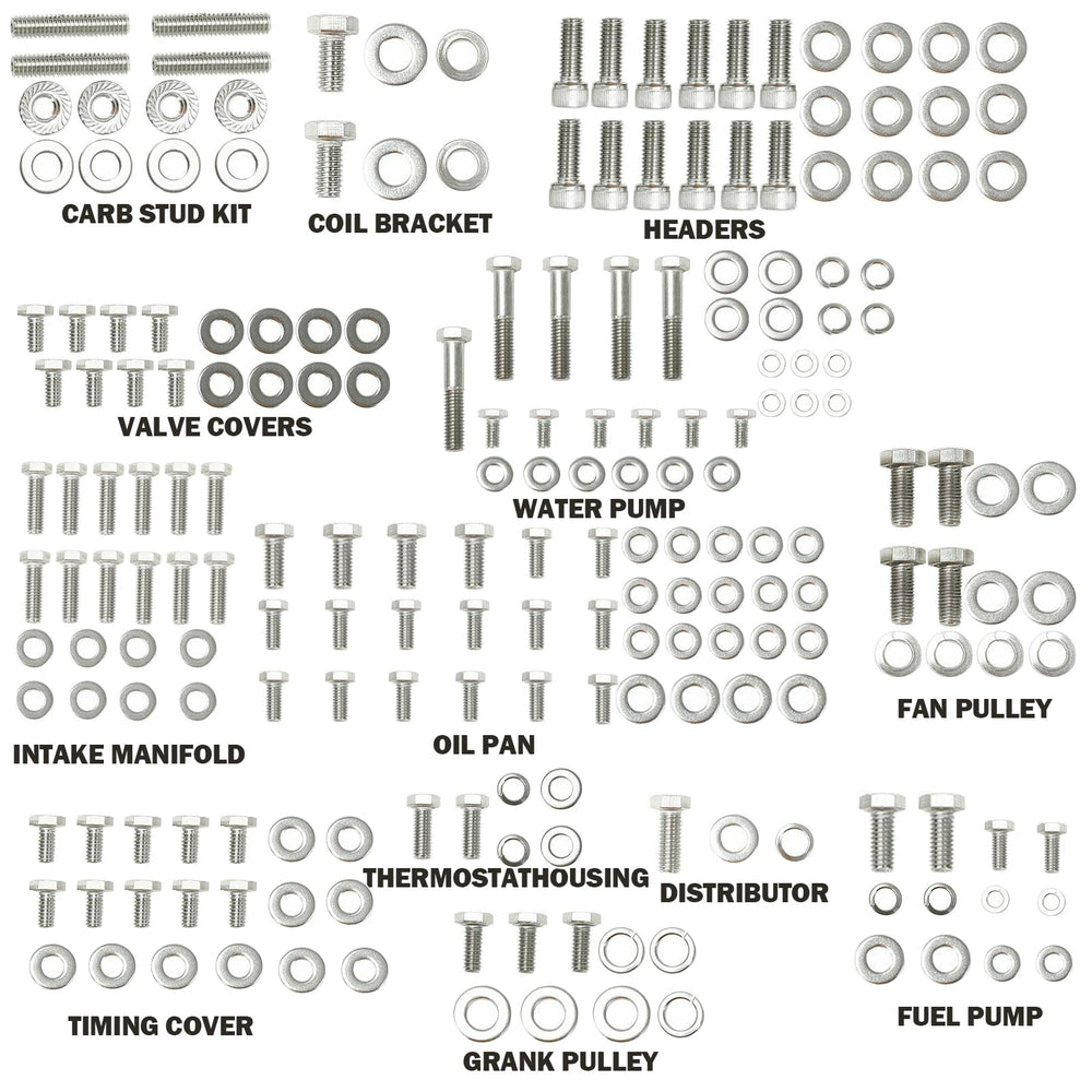 BRSUNAVOM close-up of 304 stainless bolts showing corrosion resistance and finish