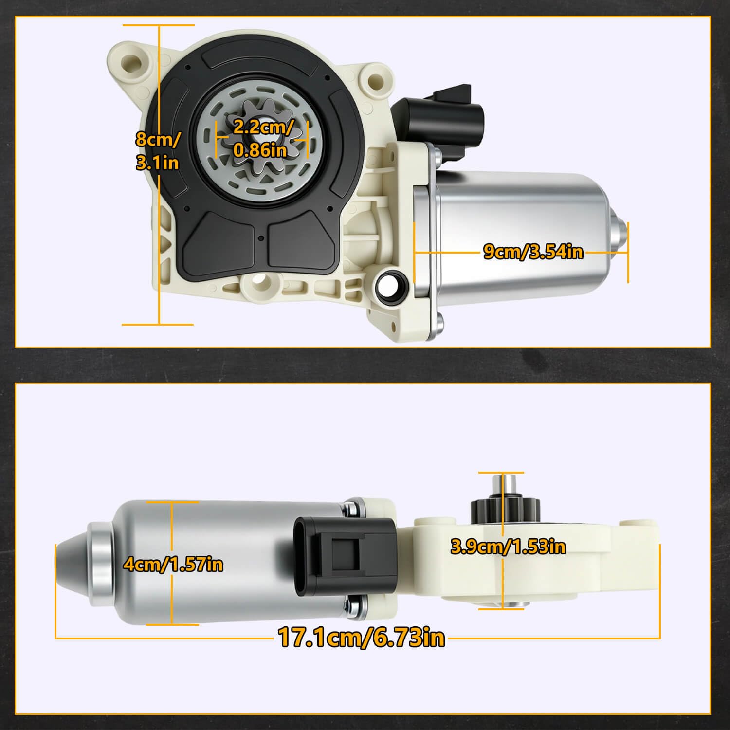 BSNOVT motor installed on running board restoring automatic function