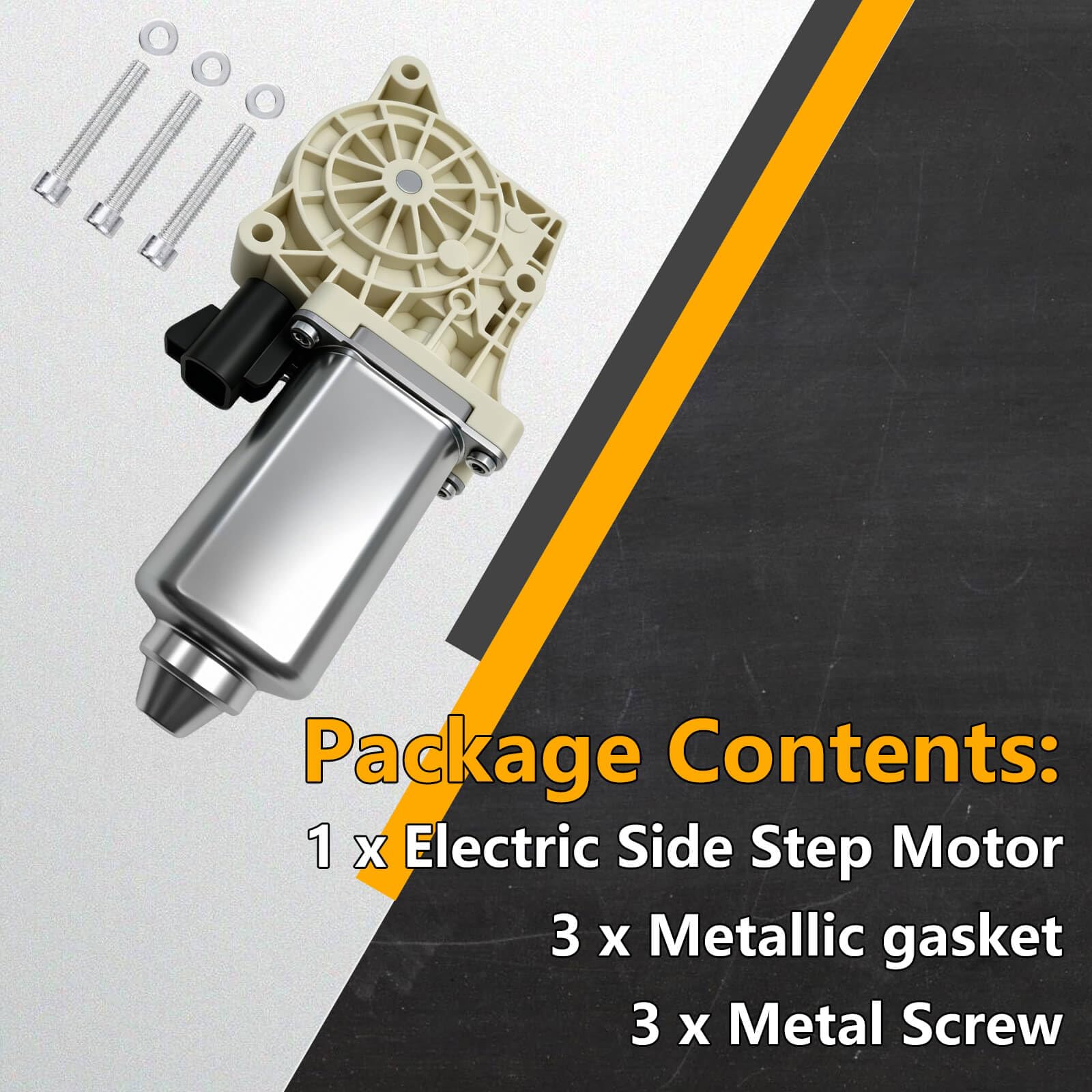 BSNOVT motor next to hand to show compact size and easy handling