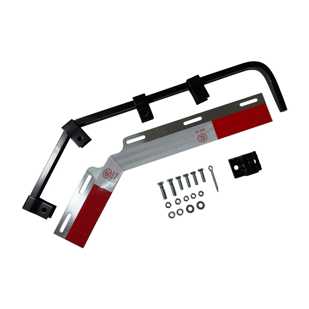 BST BSSP close-up of 0.64" square spring steel arm showing durability