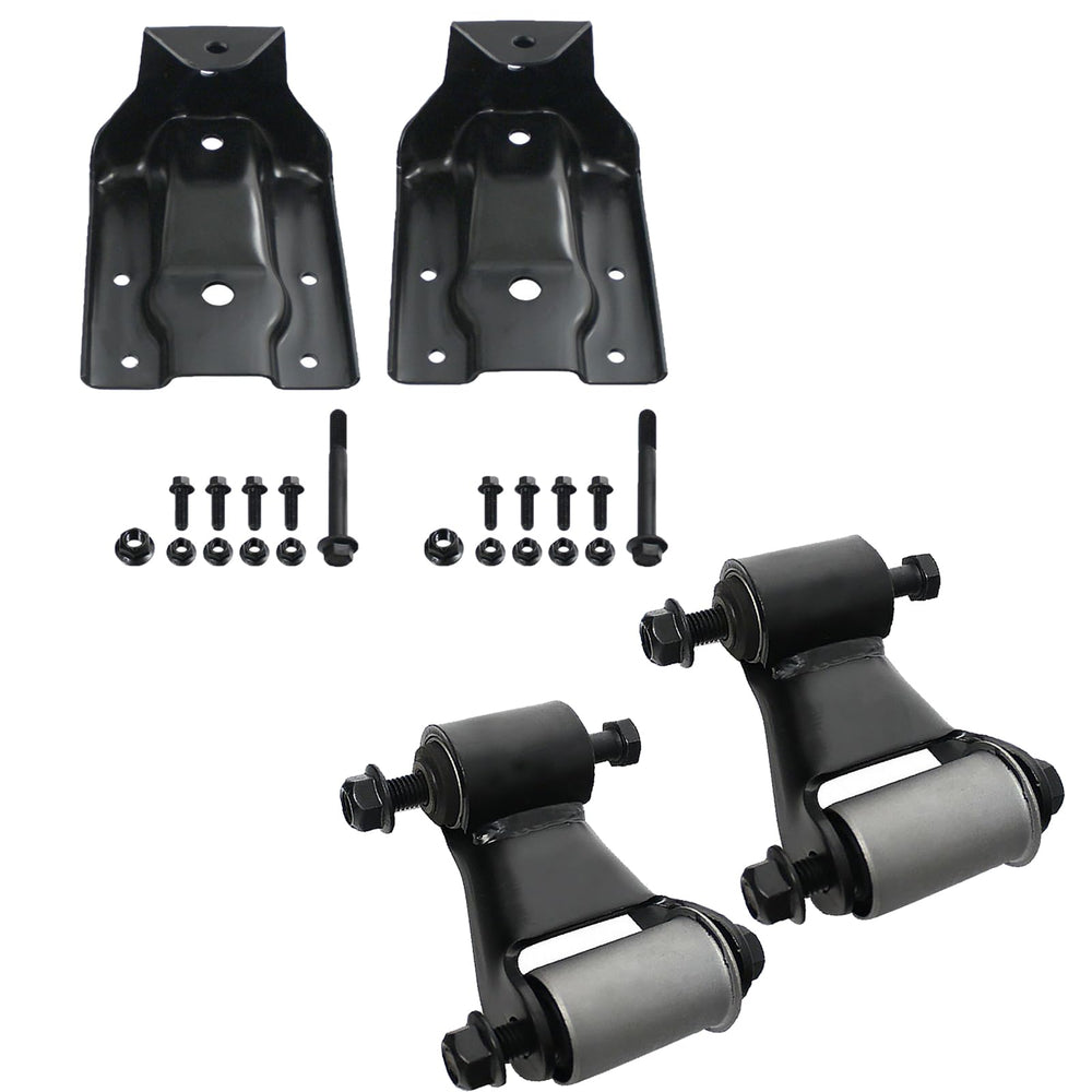 BST BSSP front packaging showing complete hanger and shackle kit improving fitment