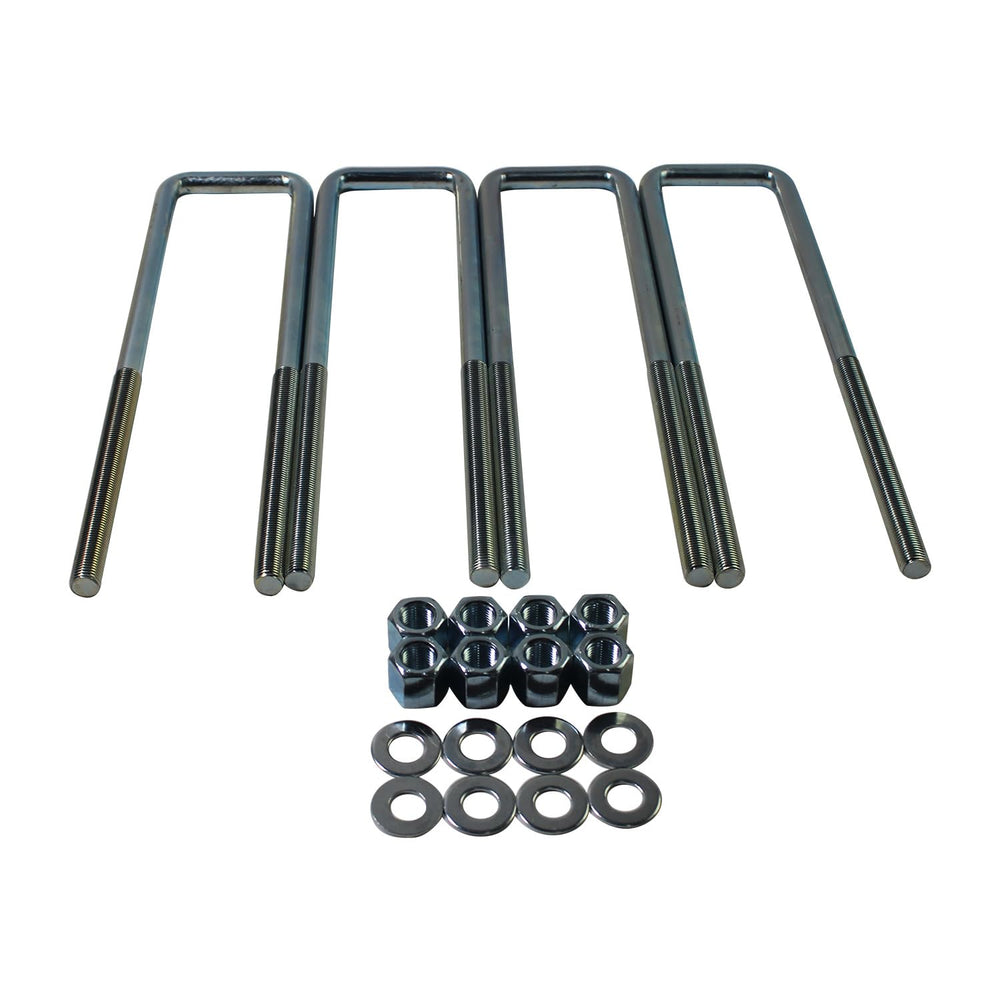 BST BSSP installed on a truck axle illustrating secure clamping for lifted or stock setups