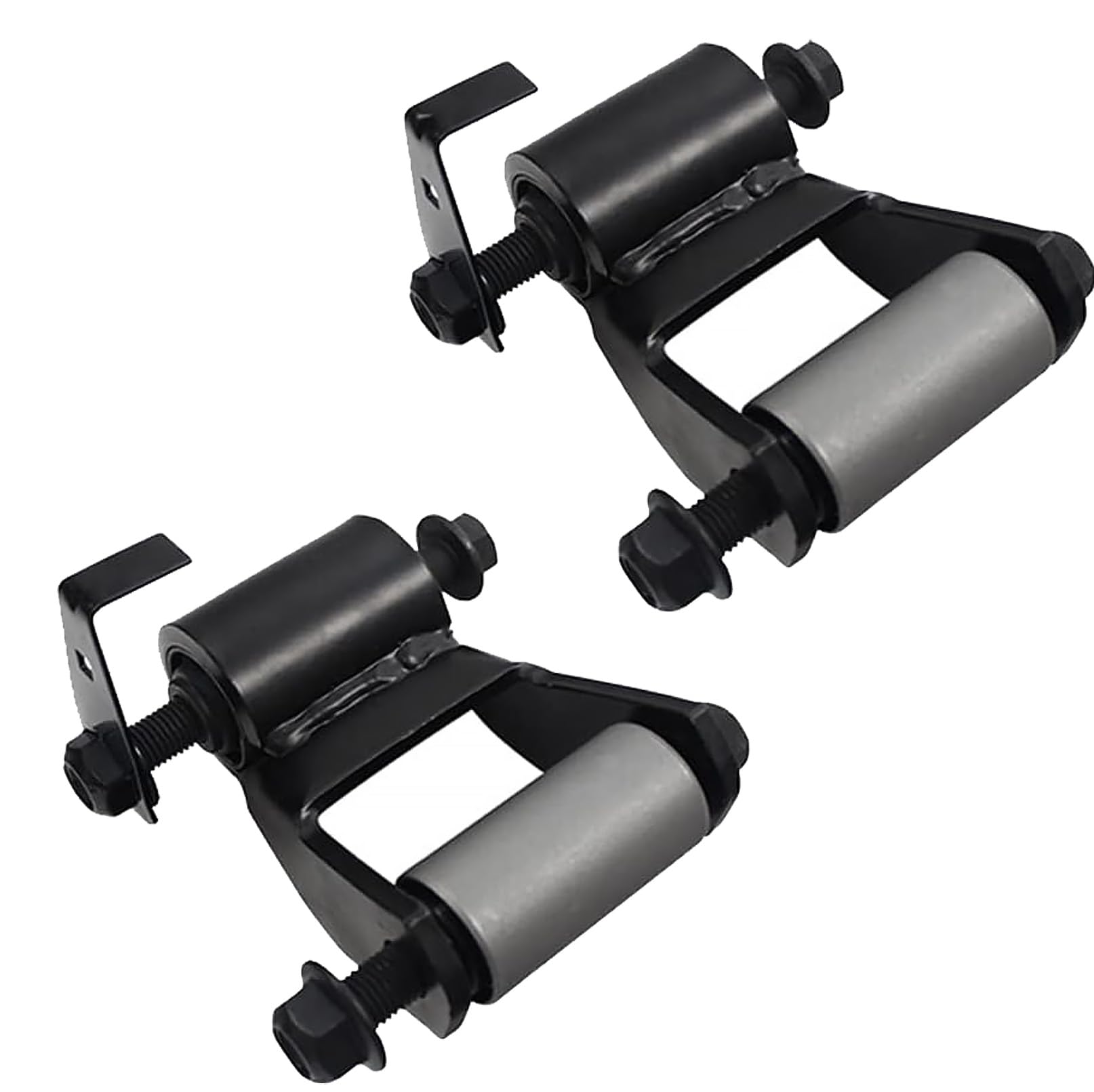 BST BSSP front view of shackle kit showing complete pair and hardware for easy replacement