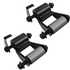 BST BSSP front view of shackle kit showing complete pair and hardware for easy replacement