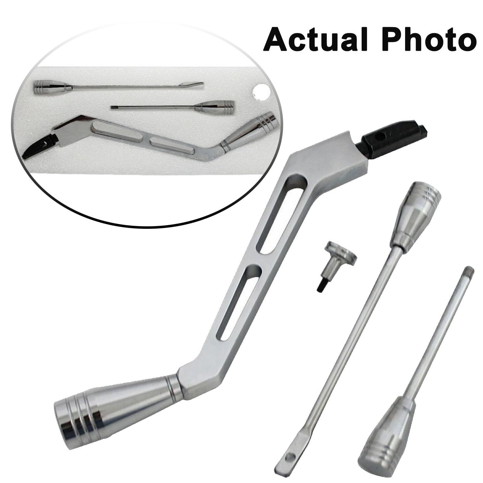 BST BSSP tilt lever detail with measurements demonstrating correct length and fitment