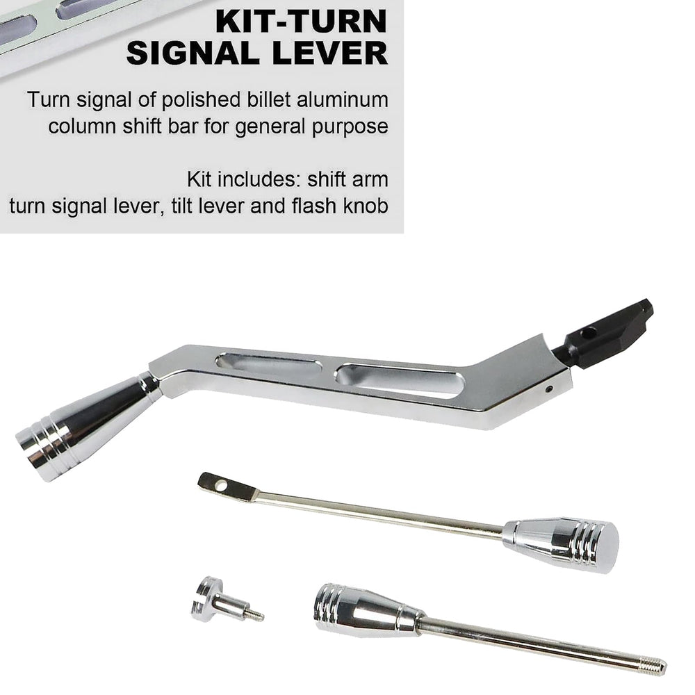 BST BSSP turn signal lever and knob image showing ergonomic reach and smooth operation