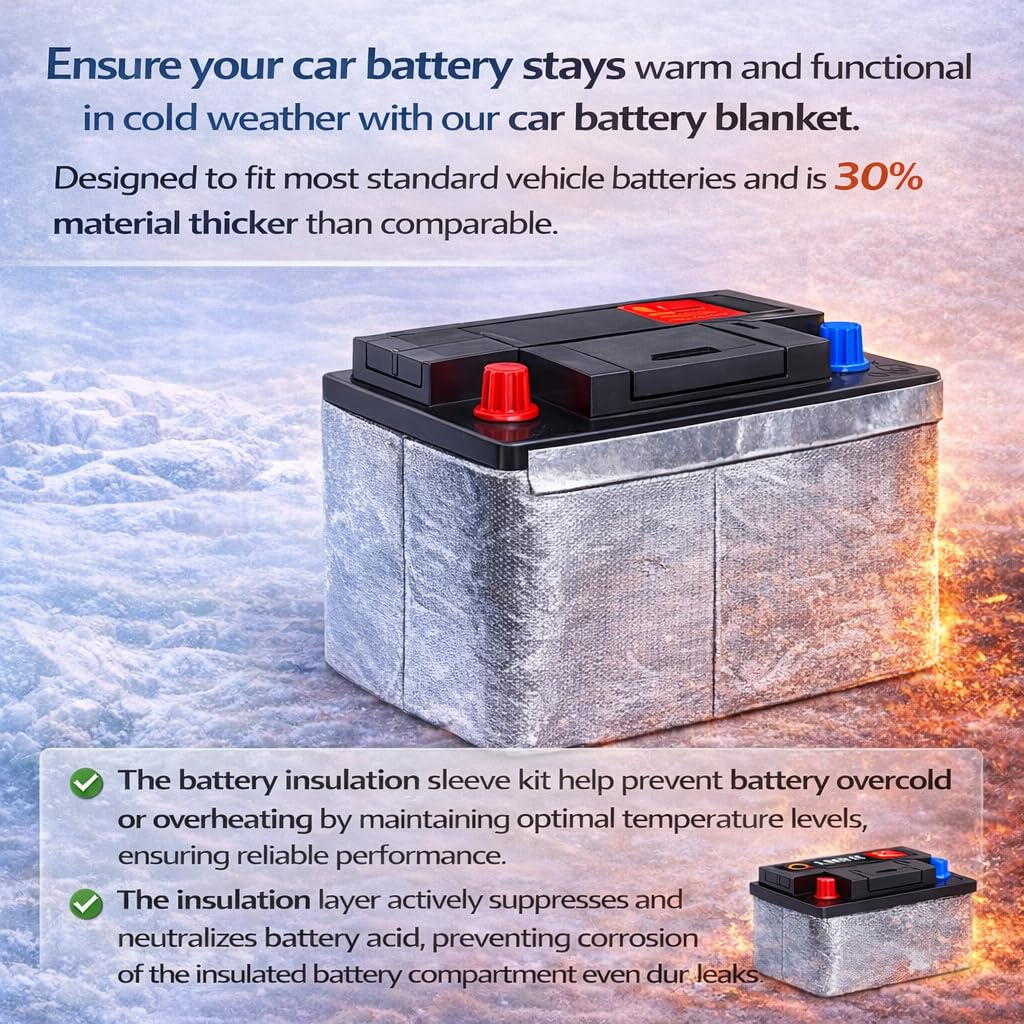 BSTFLEX in vehicle engine bay shielding battery, keeps components cooler
