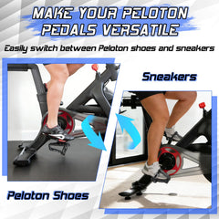 BUCKLOS side profile holding a sneaker to show stable platform for riding