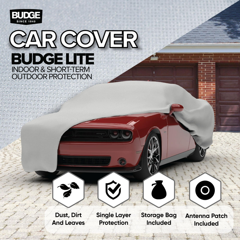 Budge close-up of breathable fabric texture protecting paint