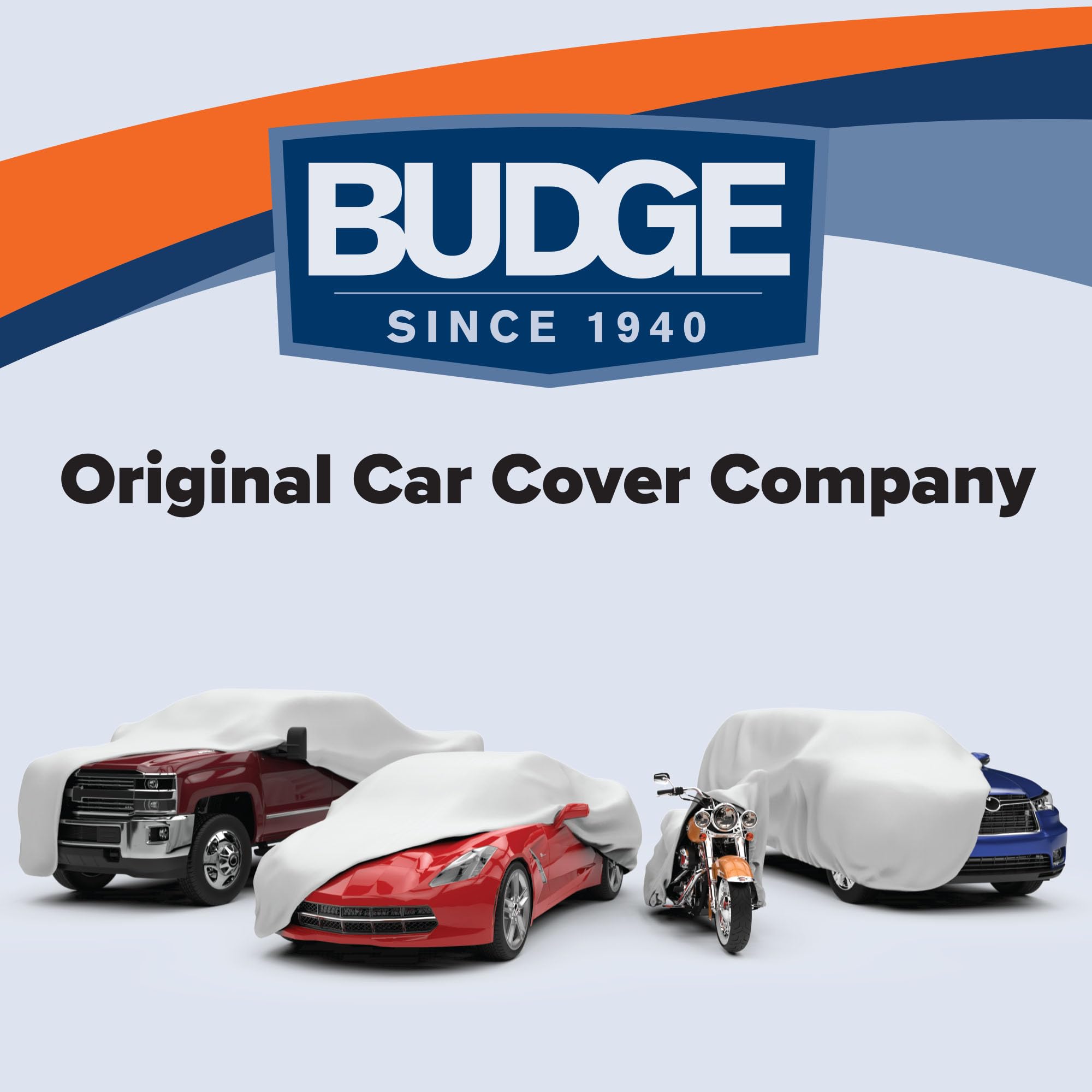 Budge in garage lifestyle shot offering convenient everyday protection