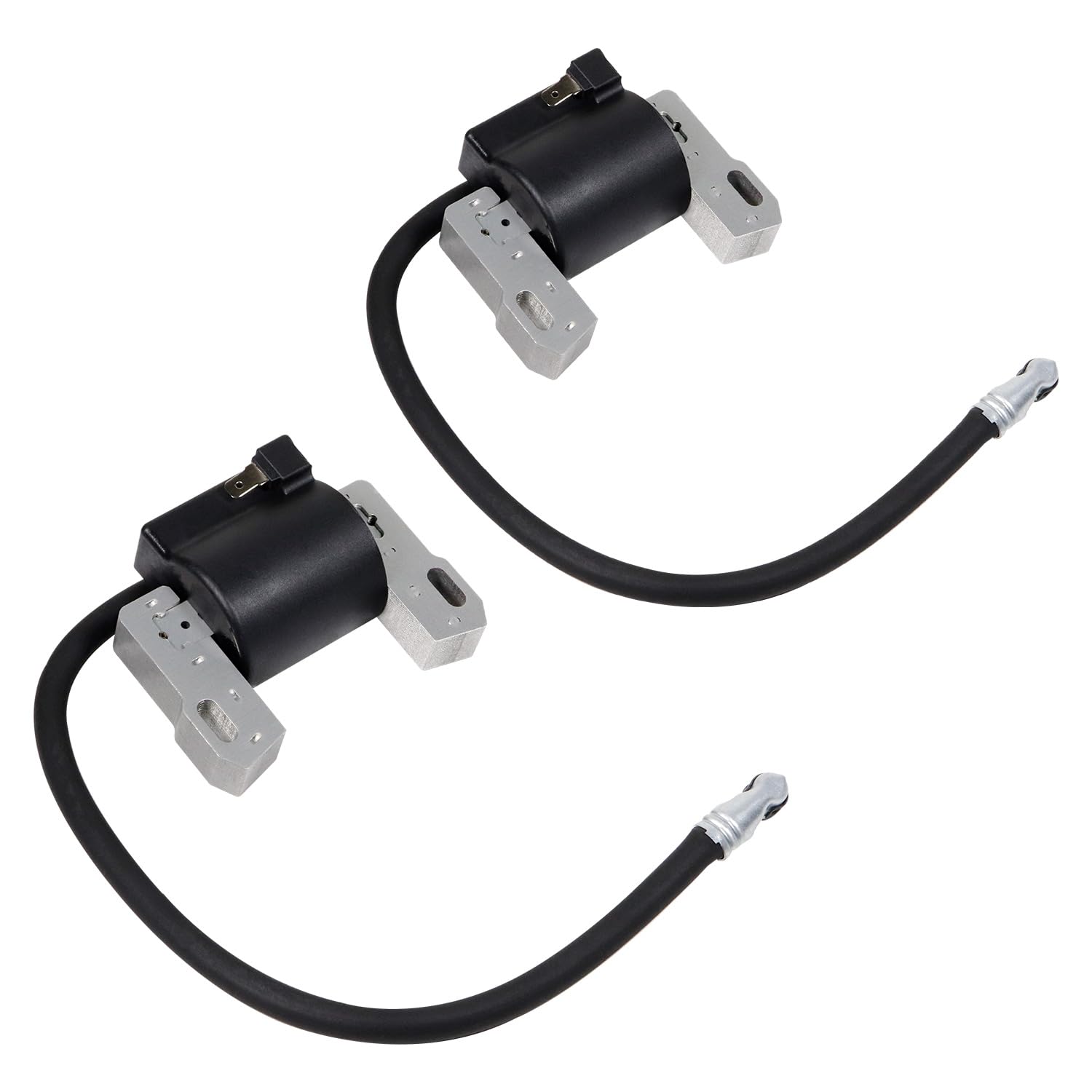 Bufeeg front packaging showing two replacement ignition coils, ensures correct parts