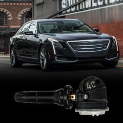 BuleVina sensor installed in tire demonstrating correct placement and fitment