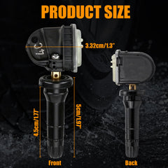 BuleVina sensor side profile highlighting compact design and robust casing