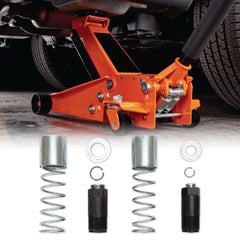 BuleVina springs, C-rings and retainers arrayed to show corrosion-resistant parts