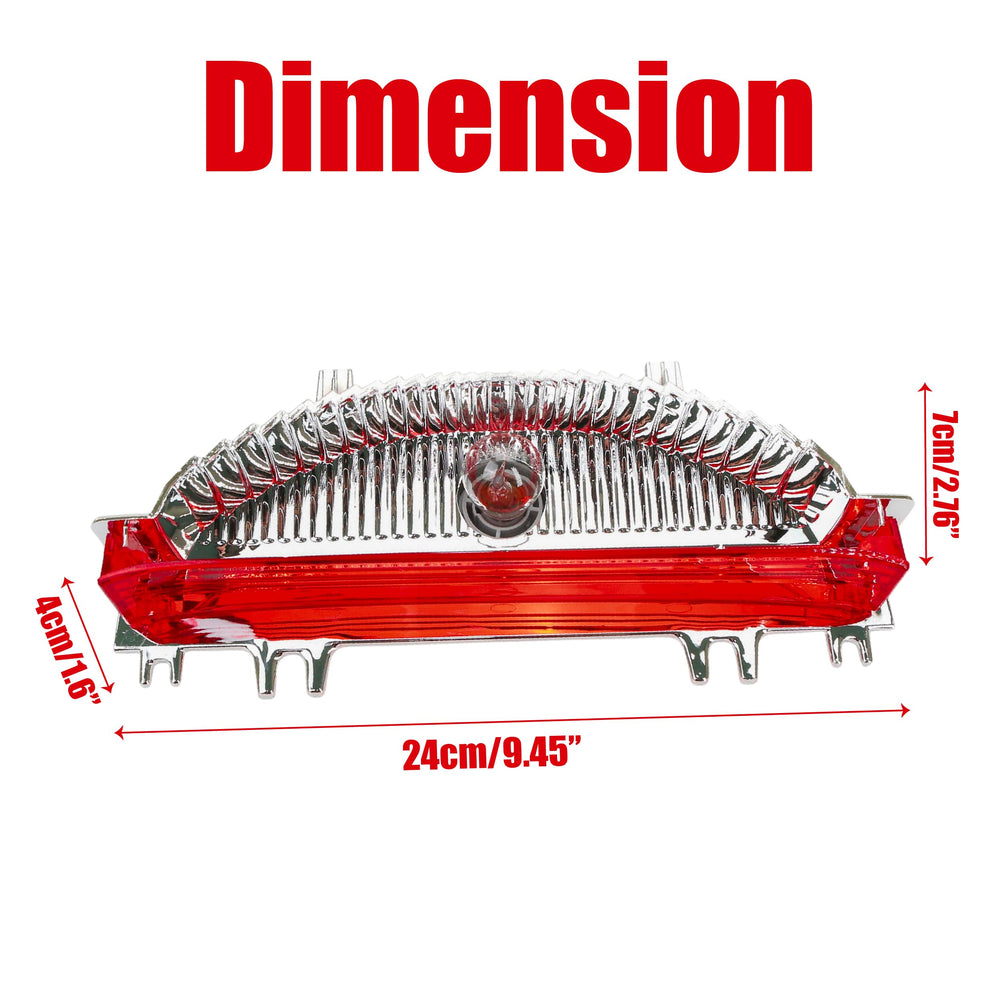 BuleVina brake light ABS housing close-up highlighting durable heat-resistant texture