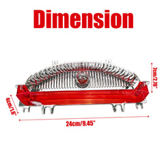 BuleVina brake light ABS housing close-up highlighting durable heat-resistant texture