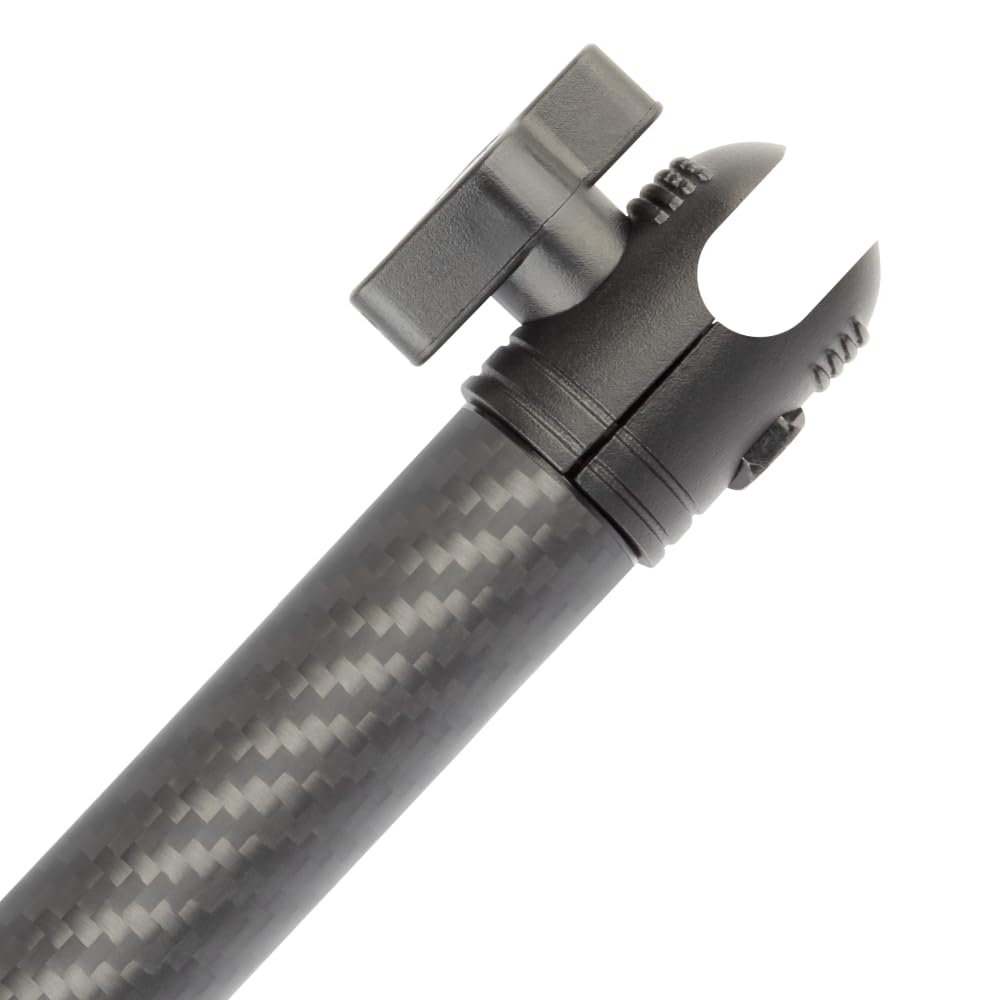 Bulletpoint arm in vehicle lifestyle mounted on dash showing improved visibility benefit