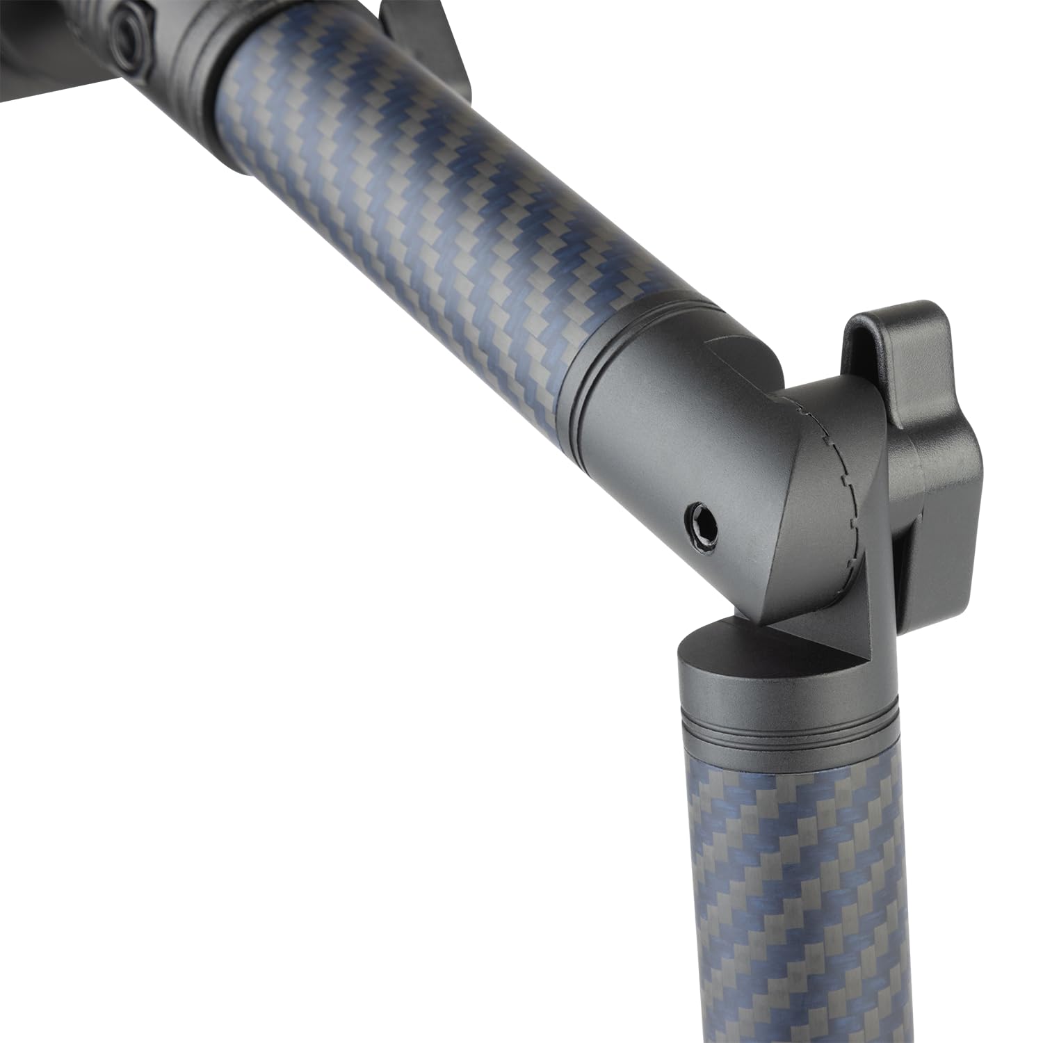 Bulletpoint arm mounted to phone holder showing stable device positioning