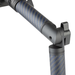 Bulletpoint arm mounted to phone holder showing stable device positioning
