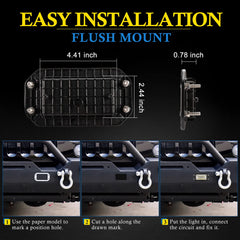 BUNKER INDUST installed on truck bumper demonstrating durable off-road mounting benefit