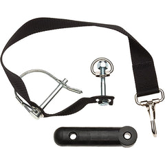 Burley Design flex connector front view showing secure hitch attachment benefit