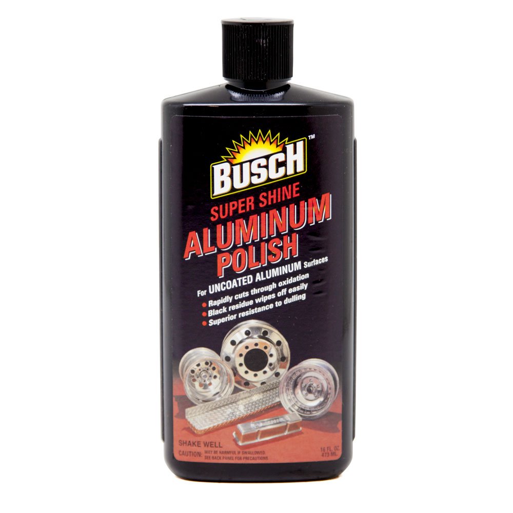 BUSCH bottle front label showing product and easy application benefit