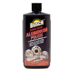 BUSCH bottle front label showing product and easy application benefit