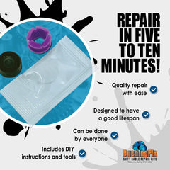 BushingFix installation tool detail showing easy, accurate bushing installation