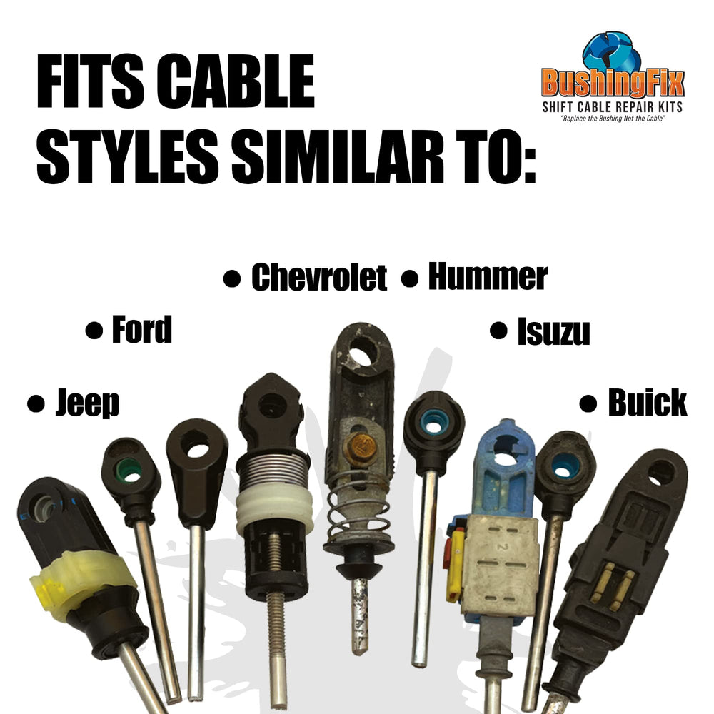 BushingFix kit in garage setting showing quick DIY transmission repair