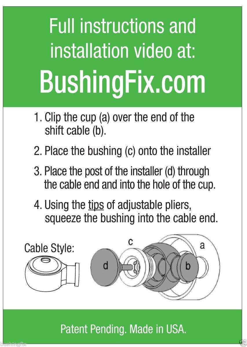 BushingFix material texture macro showing resilient automotive-grade construction