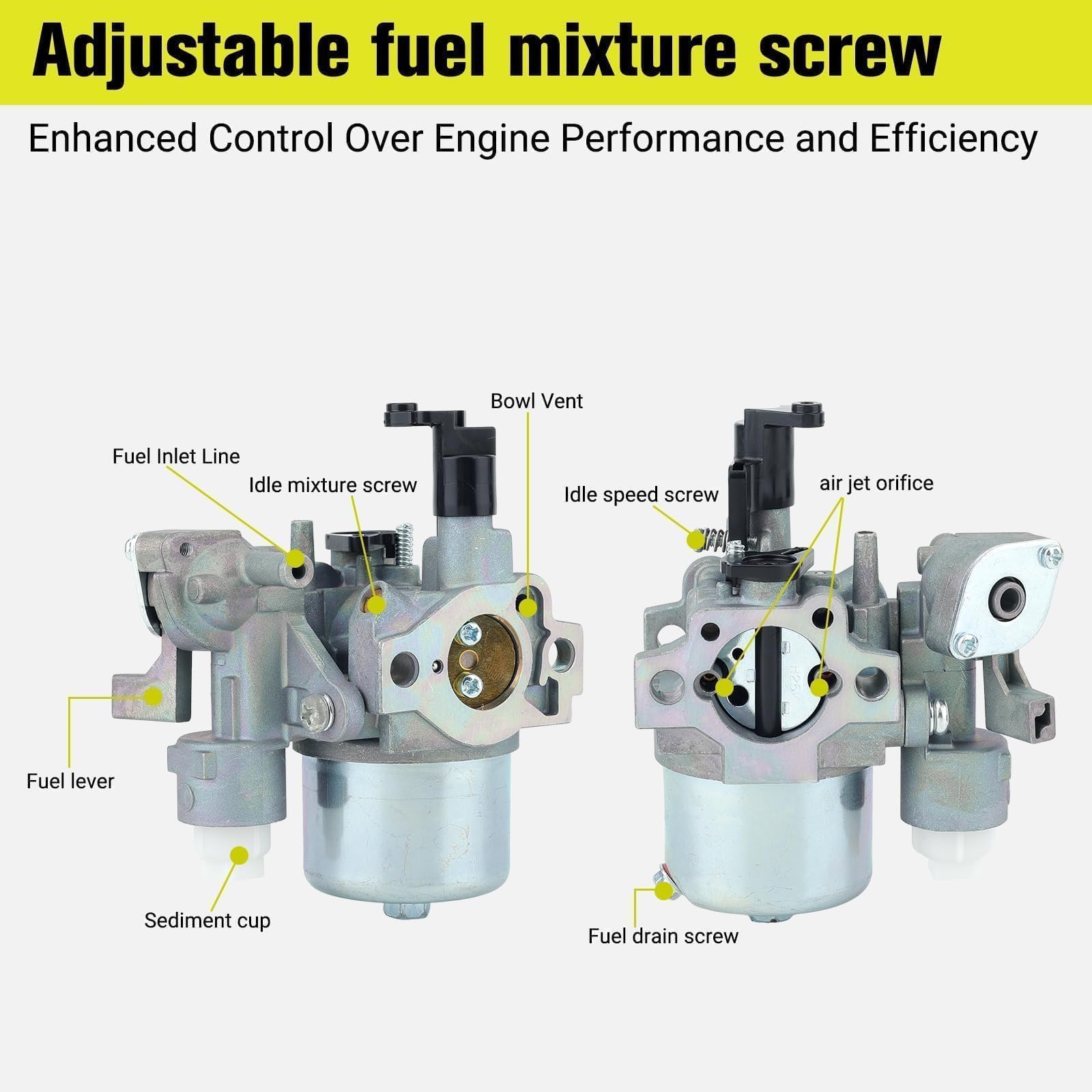 Butom carburetor installed on Subaru engine, restores reliable engine start